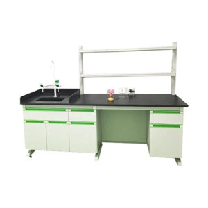 All-steel experimental table Laboratory workbench Chemical physics operation bench Mouth frame Laboratory test bench experiment