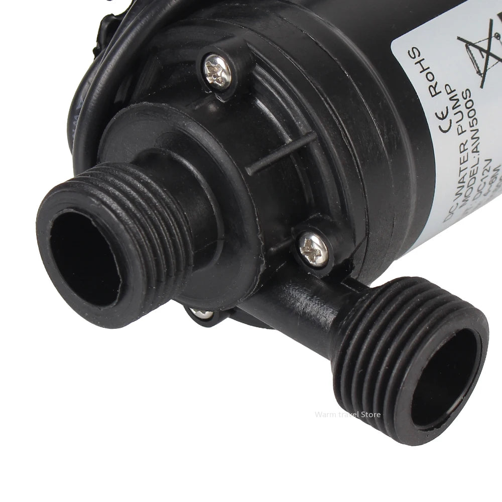 Ultra-quiet DC 12V 24V Home 800L/H Portable Brushless Motor Submersible Water Pump 5M for Cooling System Fountains Heater Mini - Image 3