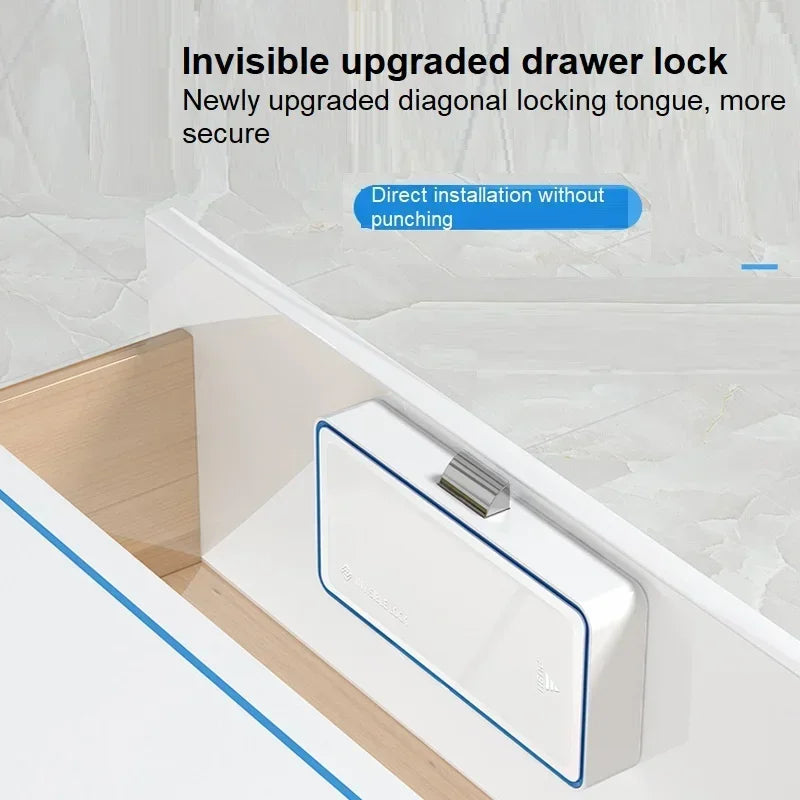 Smart Cabinet Lock Invisible Drawer Lock Electronic Locks for Lockers RFID Lock Smart Furniture Sauna Locker Drawer Locks - Image 2