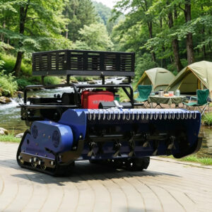 Customized CE Certified Lawn Mower Household Robot Lawn Mower,Crawler RC 4-Stroke Lawn Trimming Equipment