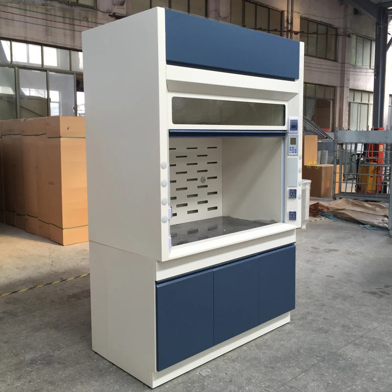 LaboratoryExhaust Hoods Fume Cupboards Chemical Biological All Steel Ducted Fume Cabinets Stainless Steel Worktop Fume Hood - Image 3