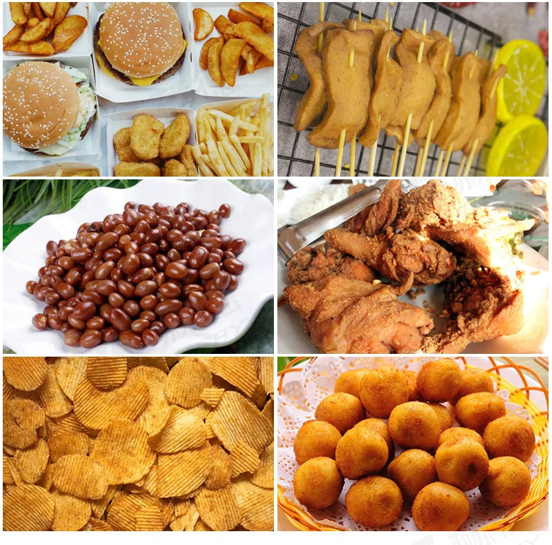 Heavy Duty Commercial Gas Deep Fryer Customized Professional Kitchen Frying Machine Energy Saving Snack Fryer For Restaurant - Image 10