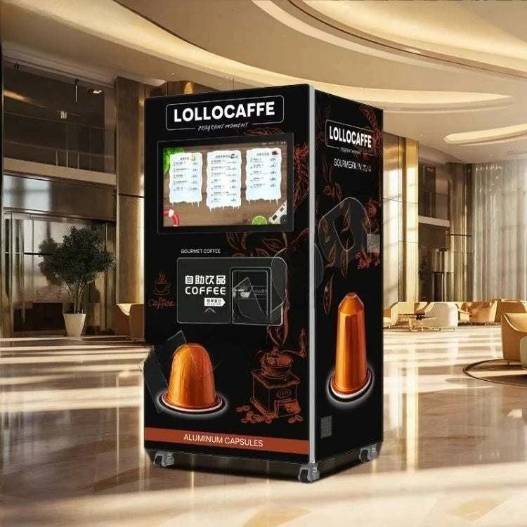 Fully Automatic Commercial Unmanned Self-Service Capsule Coffee Machine Hot Drink with SDK Function - Image 11