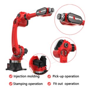 Maxwave Precision Robotic Arm – 6-Axis Servo Motor for High-Speed Manufacturing