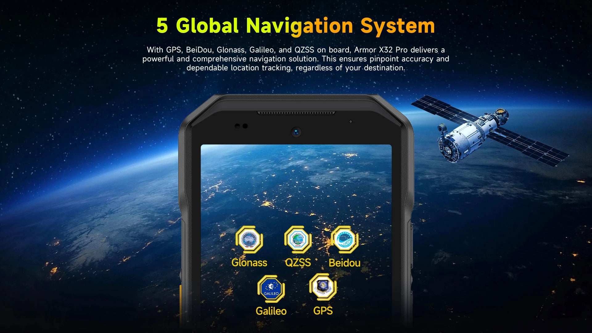 Ulefone Armor X32 Pro 5G Rugged Phone Android 14 16GB+256GB Dimensity 6300 Octa Core 64MP Camera NFC IP68/IP69K Waterproof - Image 29