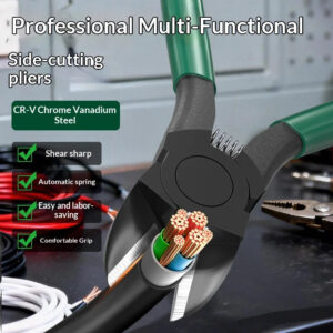 Industrial Thousand a for Electrician Wires Terminals Special Pliers Mouth Cutters High Side Small Diagonal Grade Hardness Abi
