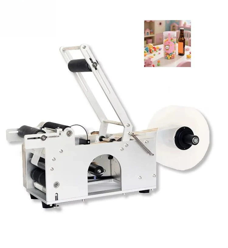 LT-50 Semi-Automatic Bottle Labeling Machine Adjustable Conveyor For Cartons Metal Glass Paper Wood PLC - Image 7