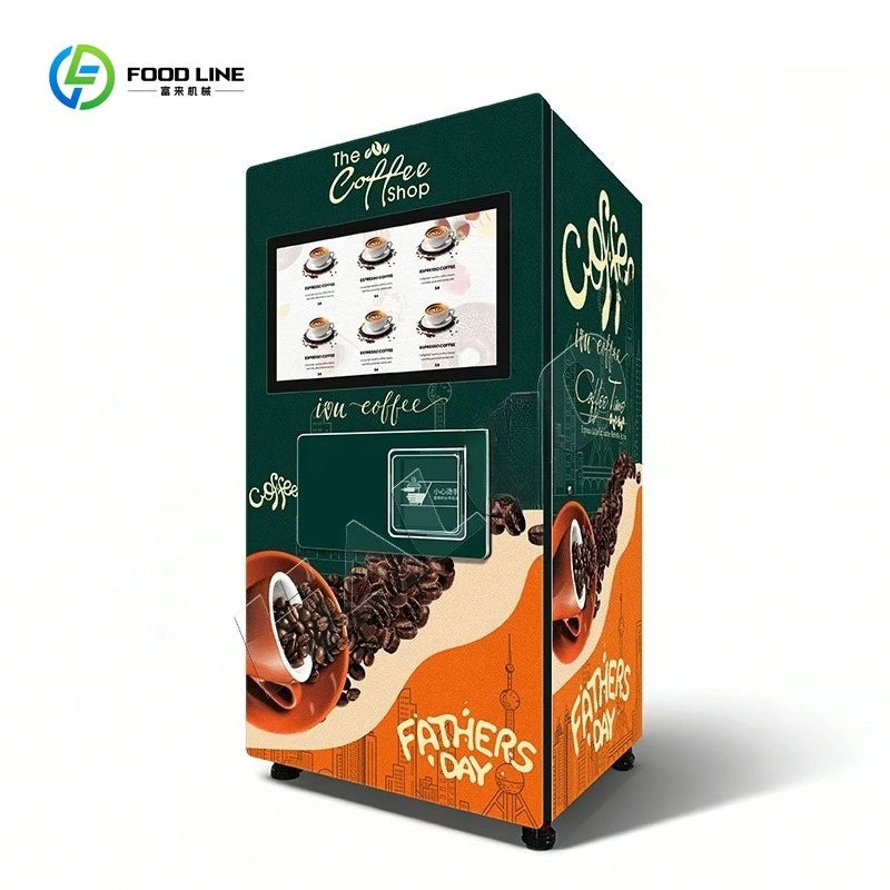 Fully Automatic Commercial Unmanned Self-Service Capsule Coffee Machine Hot Drink with SDK Function - Image 5