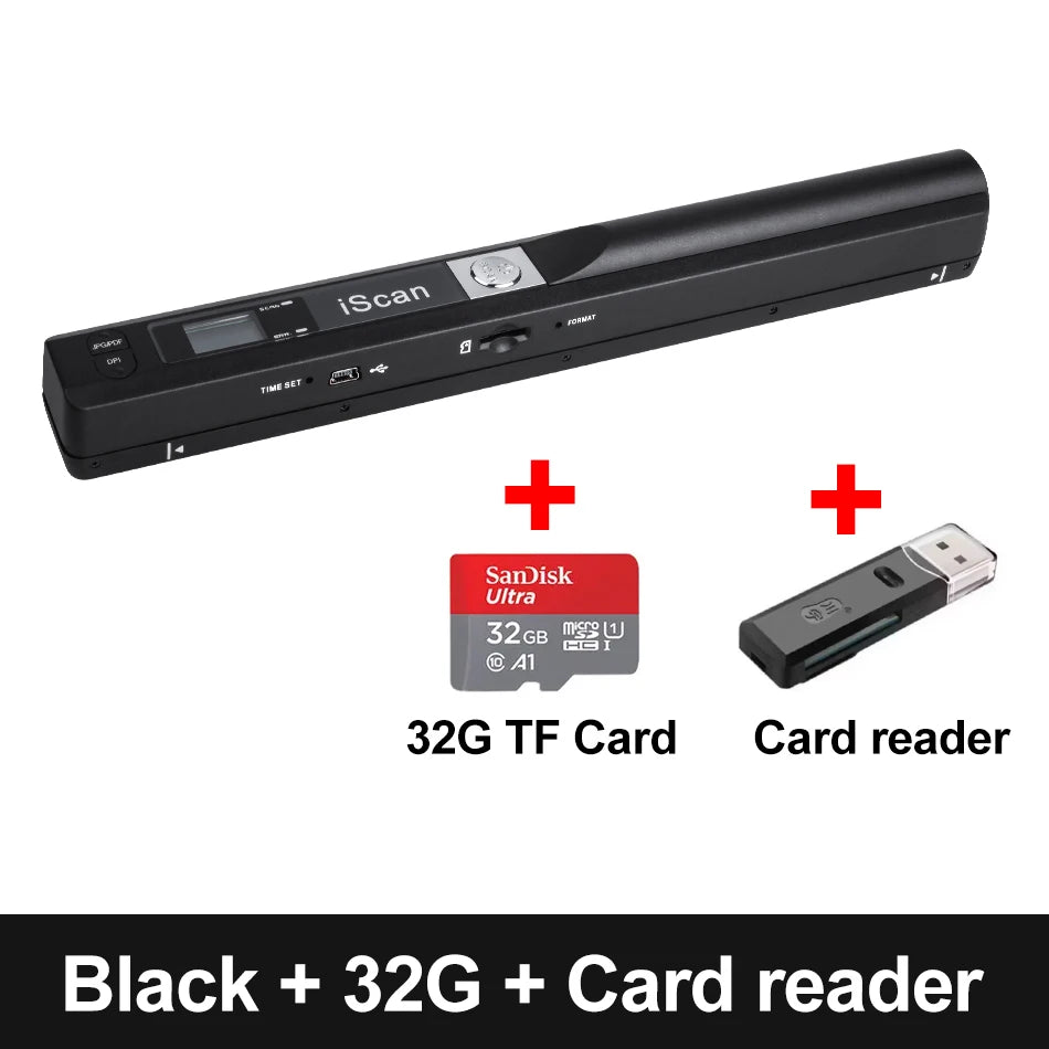 iScan01 Portable A4 Document Reader Scanner 900DPI For Contract Books Office Business Handheld Mobile Scanners JPG PDF Format - Image 24