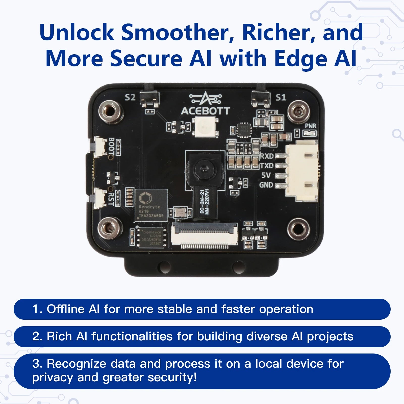 ACEBOTT AI Robot Car Kit with Real-Time Object Detection and Tracking for Arduino Smart Robotics Programming Kit - Image 3