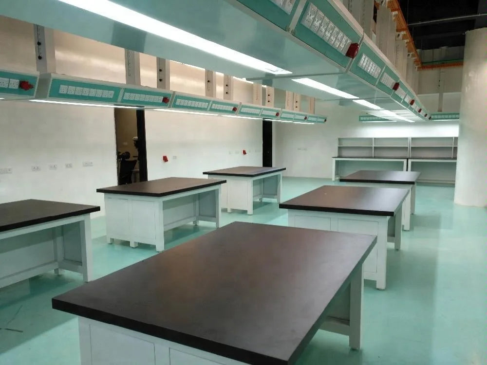 Lab Furniture Working Bench Electronic Lab Bench With Sink Used Laboratory Table - Image 5