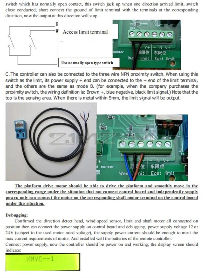 High Current Single Axis Solar Automatic Tracking Controller Solar Tracker System Solar Slant Solar Panel Tracker Controller - Image 12