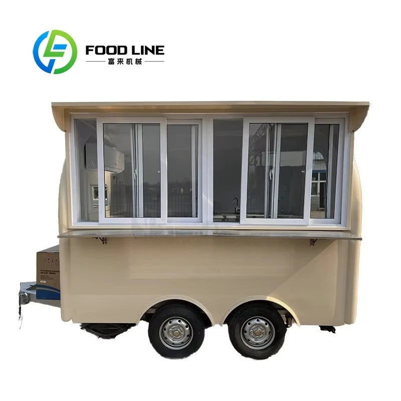 Commercial Food Truck Trailer Fully Equipped Multifunction Mobile Kitchen Customized - Image 5