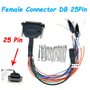 for SM2 Pro II Universal j2534 OBD2 Cable DB 25pin Eobd Scanner Tool Working On Ktflash Dongle Ecu Programming Tool