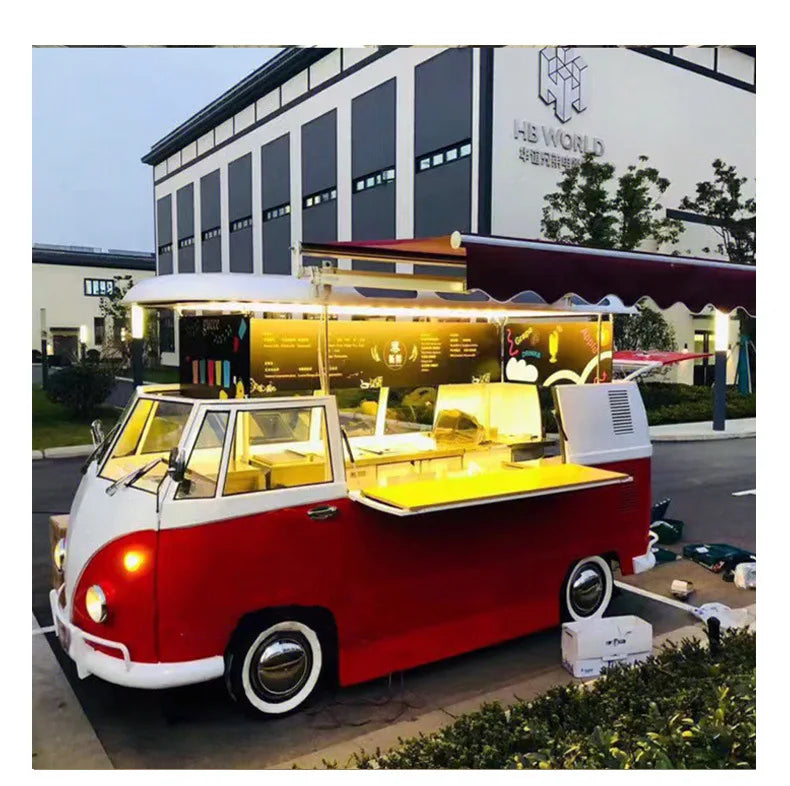 Commercial Food Truck Trailer Fully Equipped Multifunction Mobile Kitchen Customized - Image 19