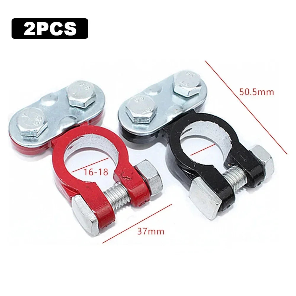 Car Battery Terminal Connectors Quick Releas Top Post Connector Pole Heavy-duty Clamp Clip Terminal Pile Head for Caravan Boat - Image 5