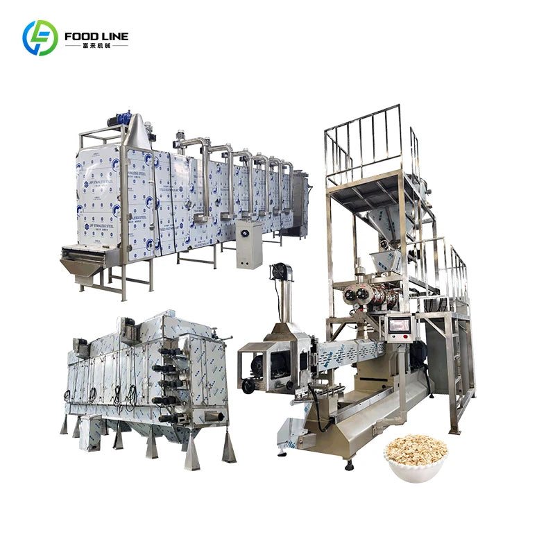 Custom Automated Process Control Oatmeal Cereal Making Machine Consistent Product Shape Mini Cereal bar Making Machine - Image 4
