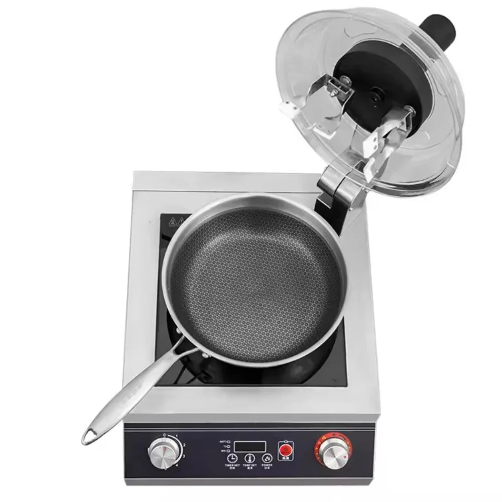 Commercial Cooking Robot Machine All-in-One Kitchen Cooker with Blender, Multifunctional, Fast Heat, Easy Clean, for Restaurant - Image 2