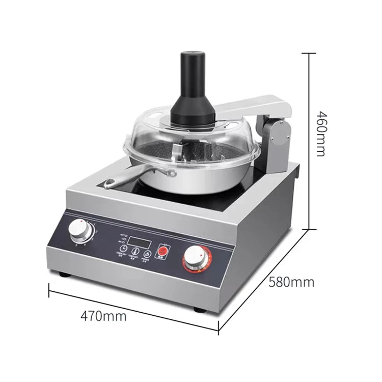 Commercial Cooking Robot Machine All-in-One Kitchen Cooker with Blender, Multifunctional, Fast Heat, Easy Clean, for Restaurant - Image 17