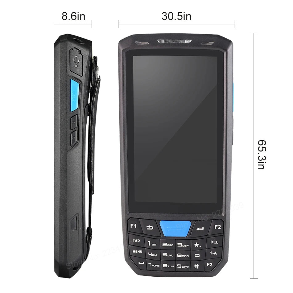 RUGLINE PDA Android Handheld Terminal Honeywell Barcode Scanner 1D 2D QR Portable Data Collector Terminal Device With 4G NFC - Image 11