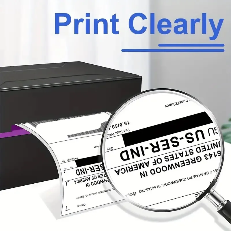 4 x 6 in Direct Thermal Shipping Labels – 100 pcs - Image 4