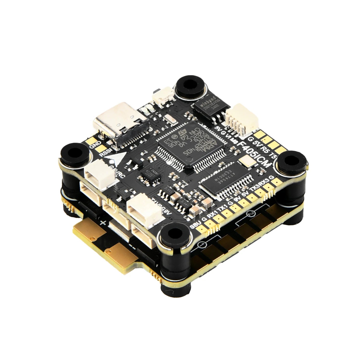 Air Force FT405-60A-CGM Flight Controller & Electronic Speed Controller Mini Stack for FPV Freestyle Drones Racing Drone - Image 2