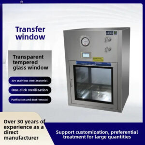Laboratory Dust-free Workshop Decoration Transfer Cabinet, Rapid Sterilization Light Transfer Window