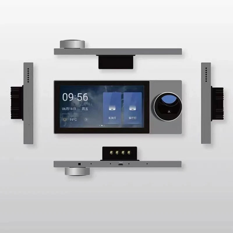 Smart Tuya Control Panel 6-inch Smart Home Multi-functional Touch Screen in-wall Central Control for Intelligent Device Scene - Image 5