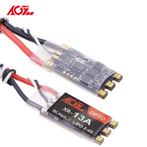 AGFRC XR-13A Brushless 13A ESC DSHOT600 BLHeli_S 2-4S Lipos Electronic Speed Controller for FPV QAV Drone Multirotor Quadcopter