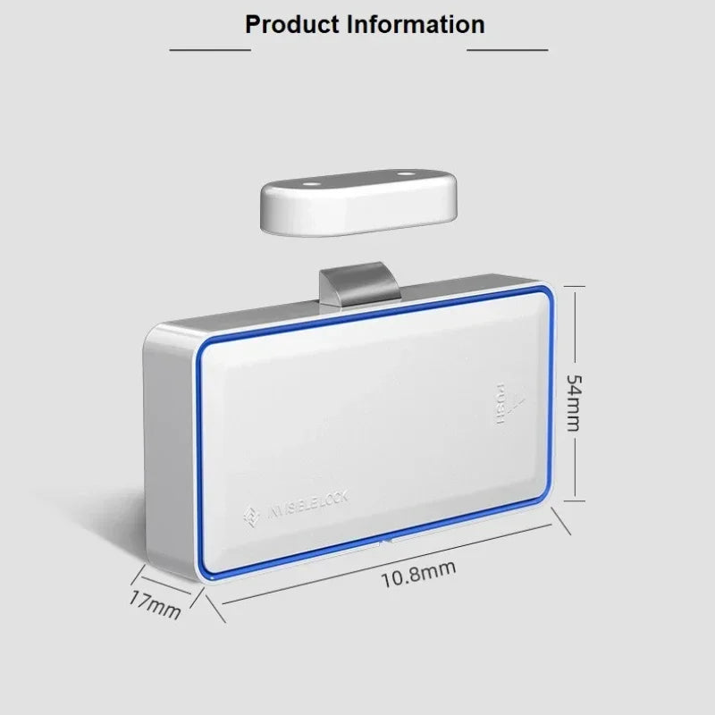 Smart Cabinet Lock Invisible Drawer Lock Electronic Locks for Lockers RFID Lock Smart Furniture Sauna Locker Drawer Locks - Image 4