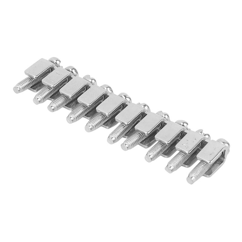 3X DIN Rail Terminal Blocks Kit Terminal+Ground Blocks+Aluminum Rail+End Brackets+End Covers+Jumpers Kits - Image 4