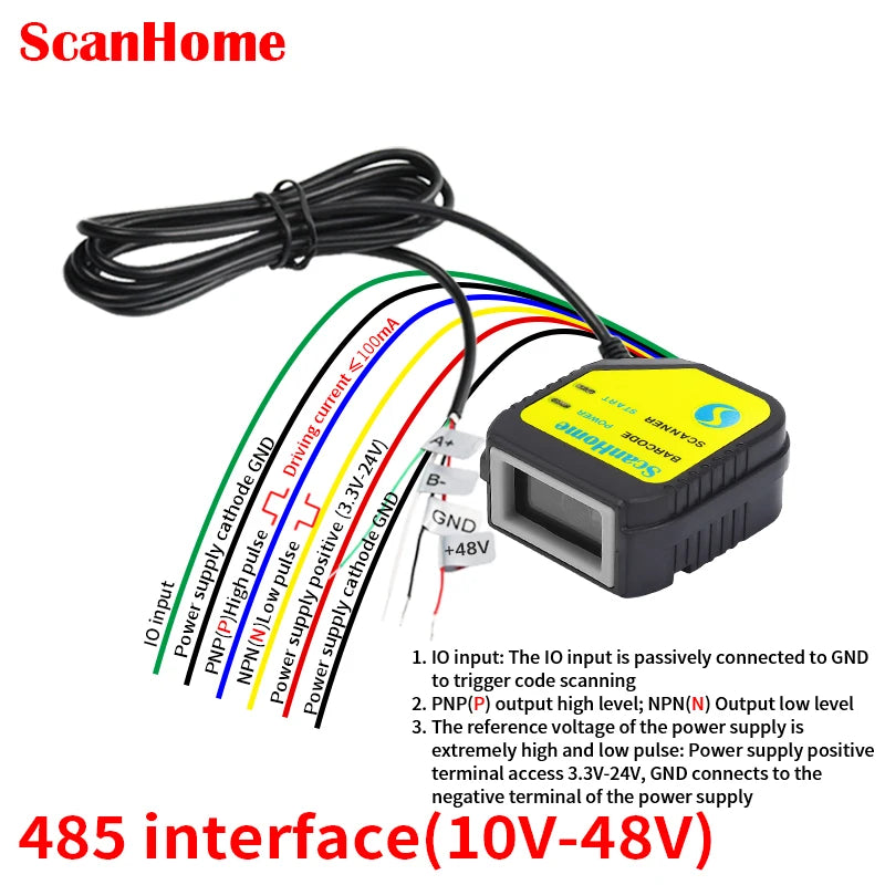 Embedded Barcode Scanner BarCode Reader code reader fixed Mounted code Engine Module USB 1D/2D QR PDF417Code ScanSH-400 - Image 40