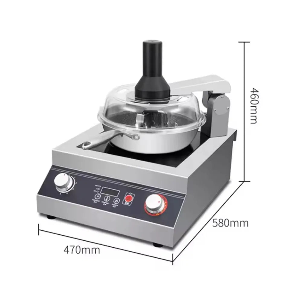 Commercial Cooking Robot Machine All-in-One Kitchen Cooker with Blender, Multifunctional, Fast Heat, Easy Clean, for Restaurant - Image 6
