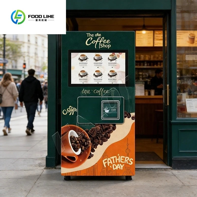 Fully Automatic Commercial Unmanned Self-Service Capsule Coffee Machine Hot Drink with SDK Function - Image 3