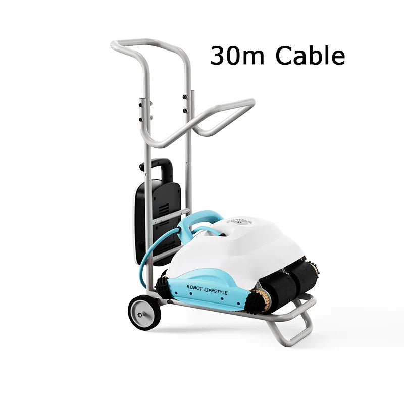 Robot Swimming Pool Cleaner With 30m Cable Wall Climbing Function Remote Control High Efficiency for Indoor Outdoor Big Pool - Image 22