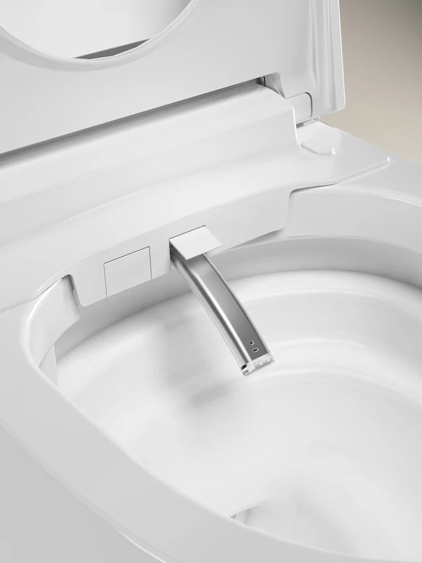 Smart Toilet Automatic Bathroom Floor Mounted Intelligent Smart Electric Toilets Bowl Auto Flush Foot Sensor Smart Toilet - Image 4