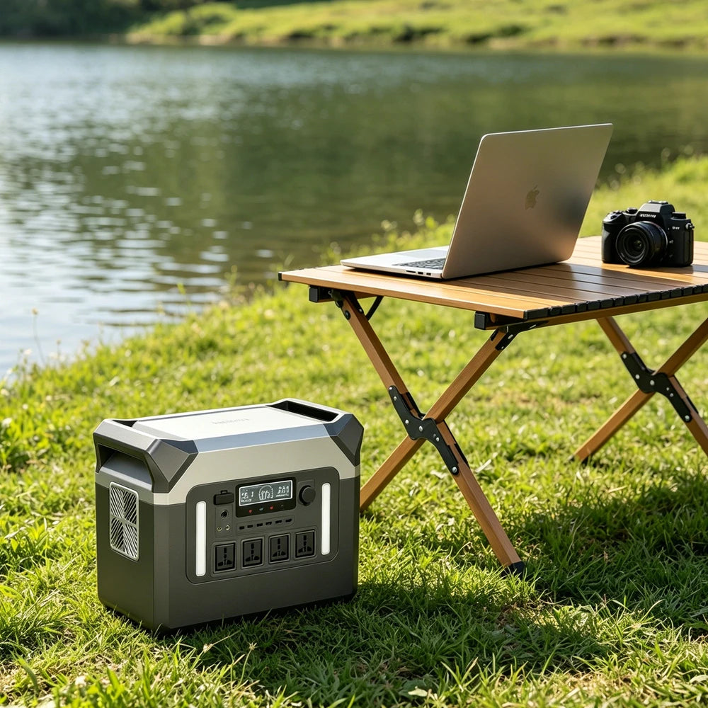 3000W Portable Power Station LiFePO4 Battery Solar Generator Power Bank Outdoor Camping Emergency Energy Storage Power Supply - Image 15