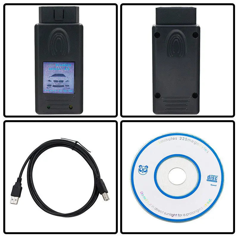 OBD2 Diagnostic Scanner 1.4.0 with Cable - Multi-Function Tool for Car Coding & Programming - Image 8
