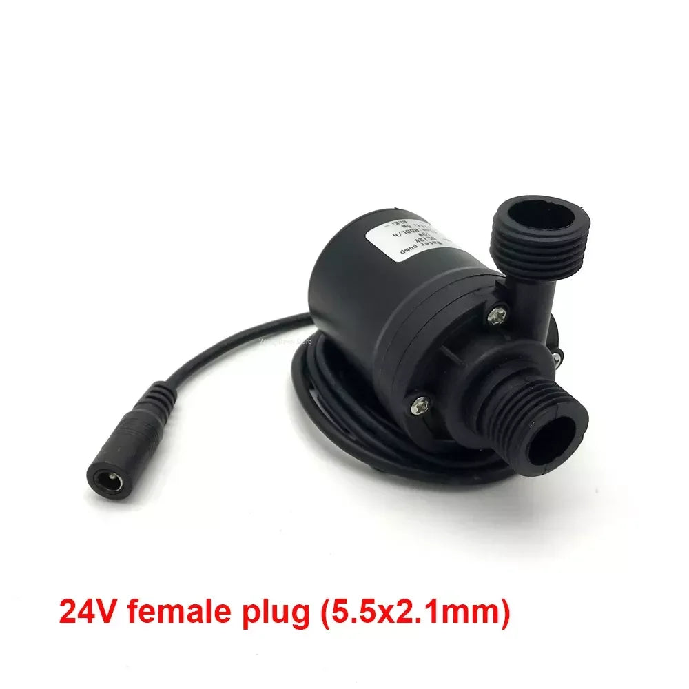 Ultra-quiet DC 12V 24V Home 800L/H Portable Brushless Motor Submersible Water Pump 5M for Cooling System Fountains Heater Mini - Image 25
