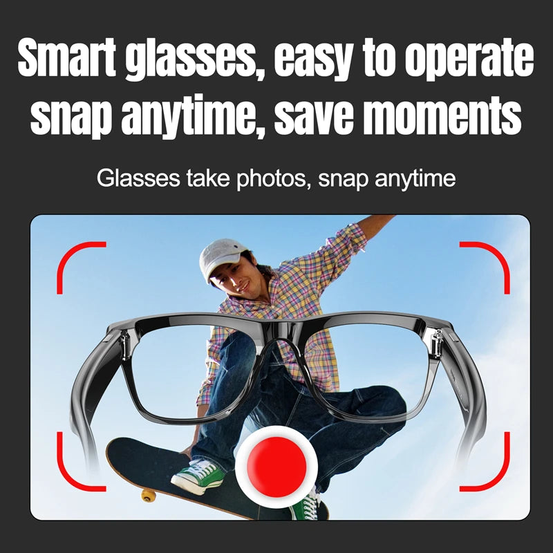 HD Camera 1080P AI Smart Glasses Multifunctional Variable color Bluetooth Call Voice Assistant Music Player Smart Translation - Image 2