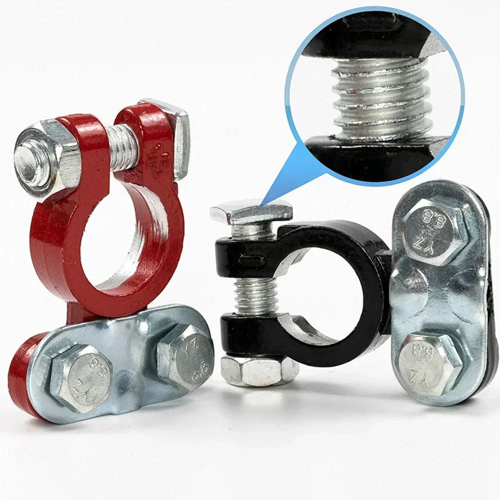 Car Battery Terminal Connectors Quick Releas Top Post Connector Pole Heavy-duty Clamp Clip Terminal Pile Head for Caravan Boat - Image 9