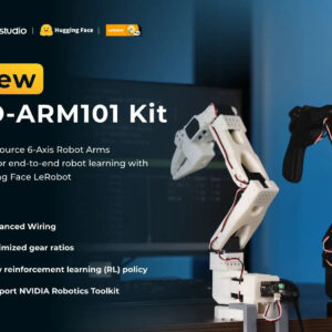 For LeRobot Hugging Face SO-ARM101 Pro Low Cost AI Arm Servo Motor Kit DIY AI Robotics Arm, Open Source, Without 3D Parts