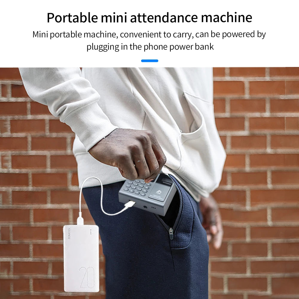 Biometric Fingerprint Scanner RFID Access Control System 1000 User USB Time Recorder Attendance Employee Machine - Image 5