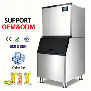 Commercial Ice Cube Machine 500kg Customized Good Price Catering Equipment Ice Maker Factory Wholesale High Efficiency Low Noise