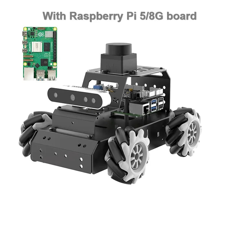 Hiwonder Raspberry Pi 5 Robot Car MentorPi M1 Ackerman/Mecanum-Wheel Depth Camera ROS-HUMBLE Support SLAM and Autonomous Driving - Image 32