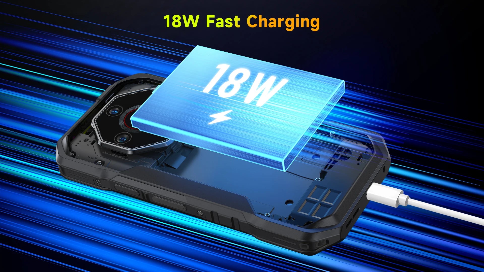 Ulefone Armor X32 Pro 5G Rugged Phone Android 14 16GB+256GB Dimensity 6300 Octa Core 64MP Camera NFC IP68/IP69K Waterproof - Image 25