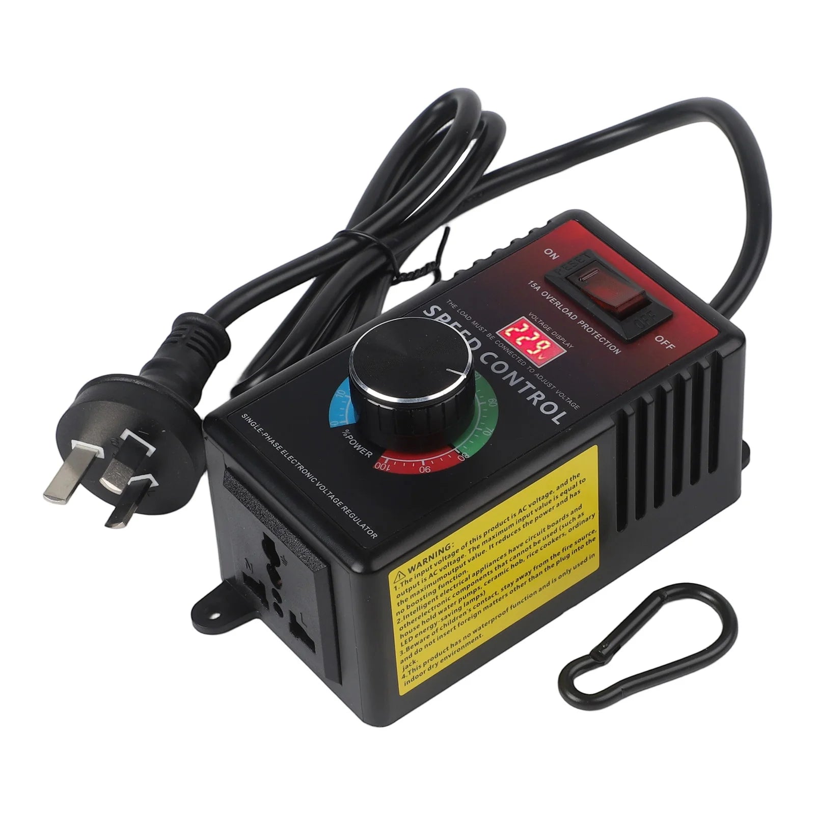 AC Voltage Regulator Electronic Speed Controller Indoor Use Only High-Precision Adjustment Longer Service Life For Angle Grinder - Image 10