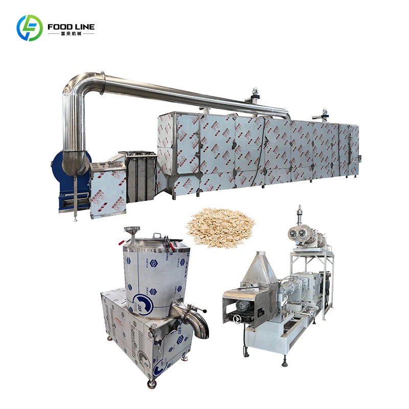 Custom Automated Process Control Oatmeal Cereal Making Machine Consistent Product Shape Mini Cereal bar Making Machine - Image 2