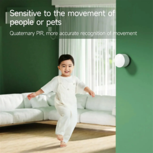 ABZD Human Body Sensor HS1,Smart PIR Motion Sensor and Light Sensor for Home Security and Automation