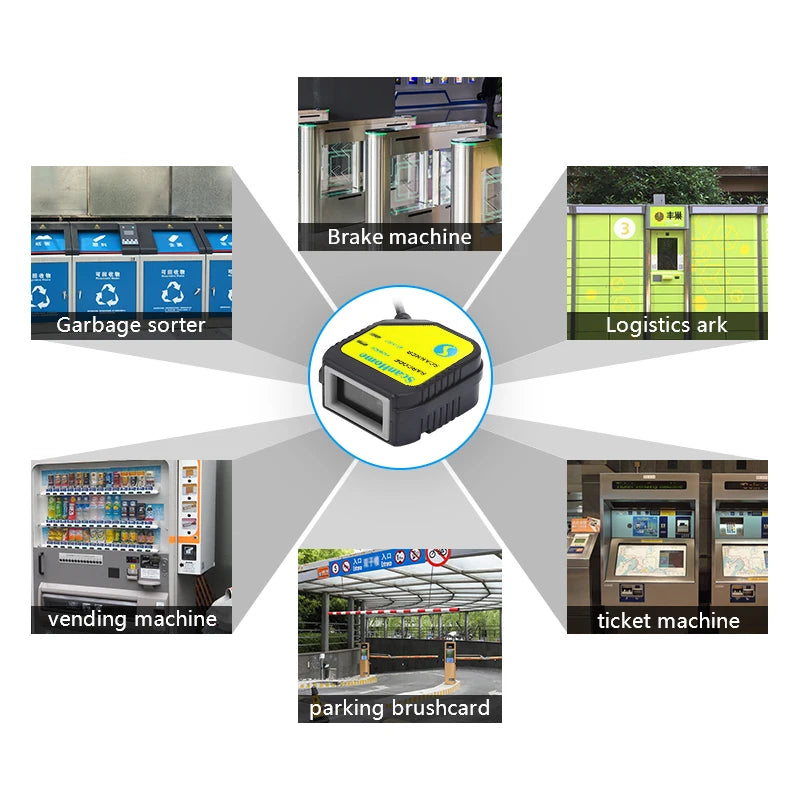 Embedded Barcode Scanner BarCode Reader code reader fixed Mounted code Engine Module USB 1D/2D QR PDF417Code ScanSH-400 - Image 5